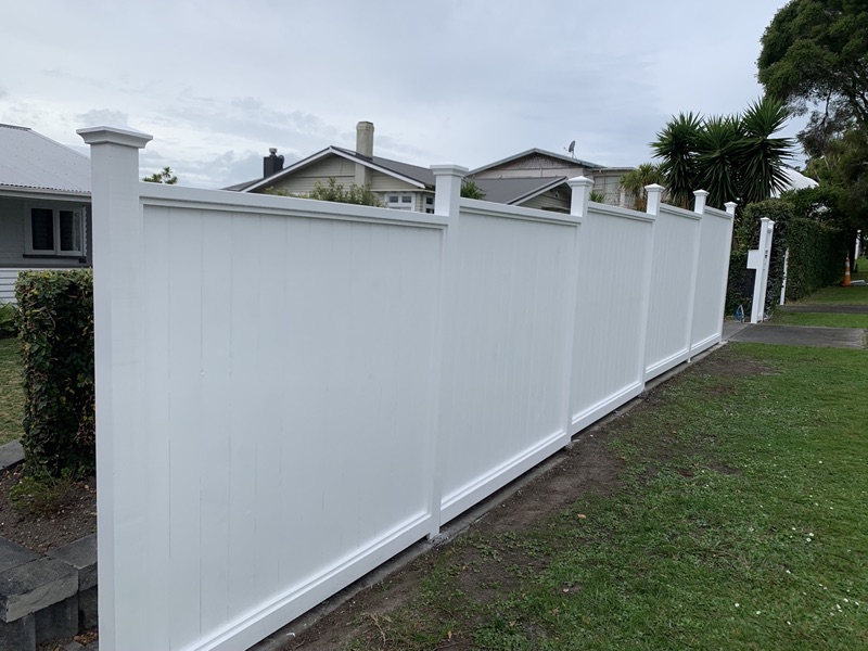 Takapuna fence painting